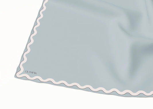 Sophie Pastel Sky Silk Scarf
