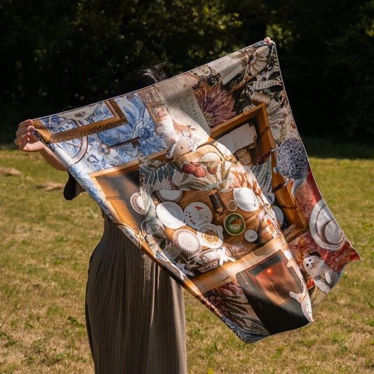 Victoria Silk Scarf