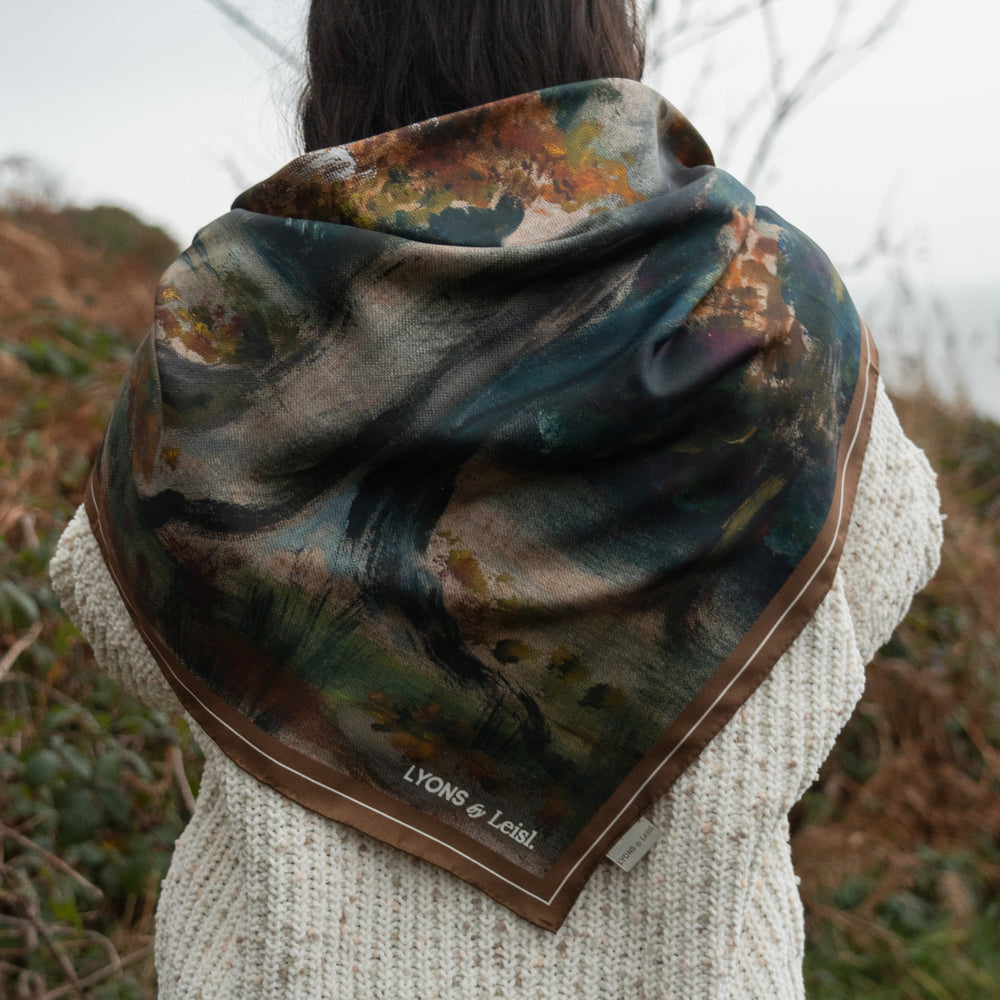 Edna - Lyons Silk Scarf