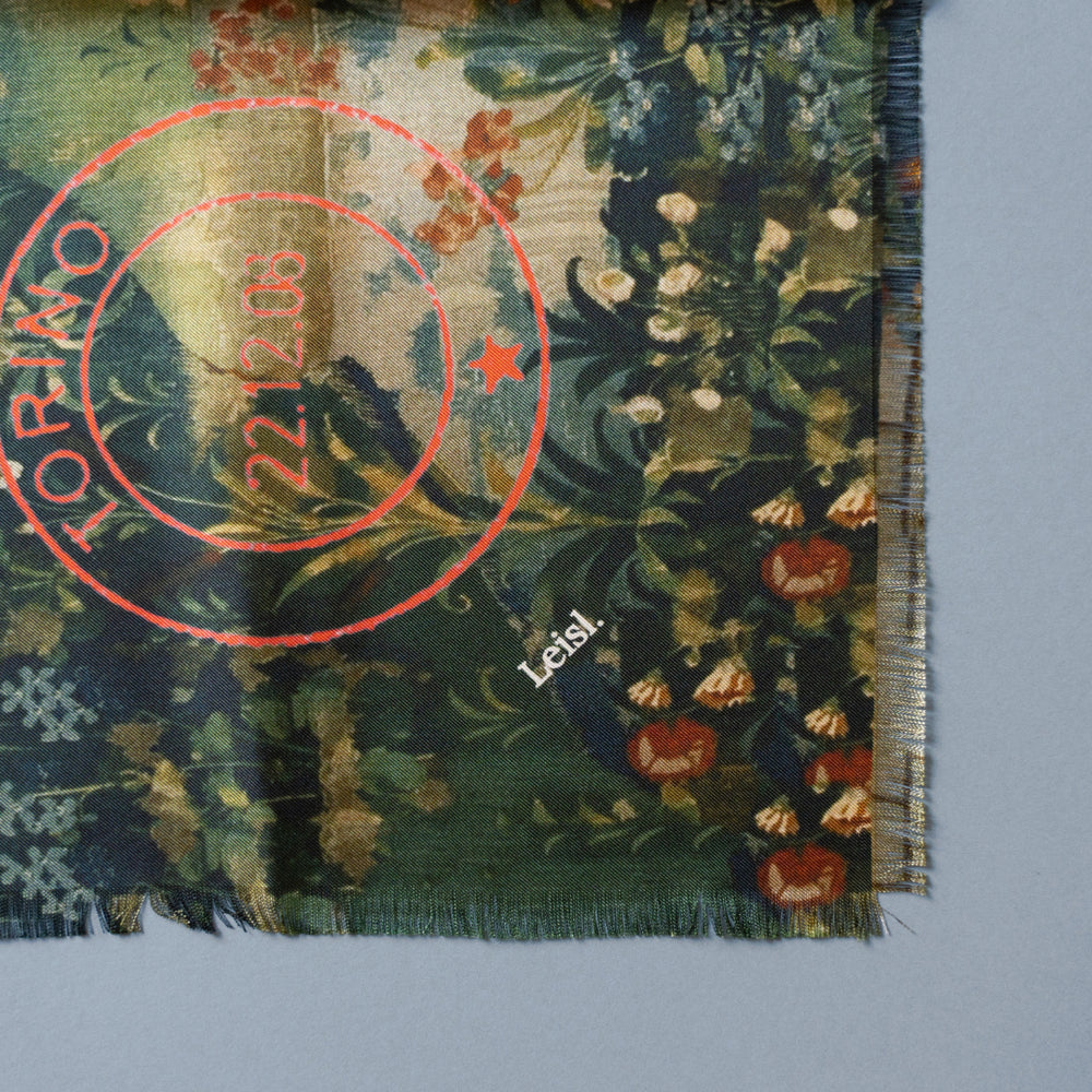 Livia Silk Scarf - Frayed Edge
