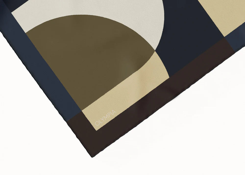 Olive Martini Silk Scarf