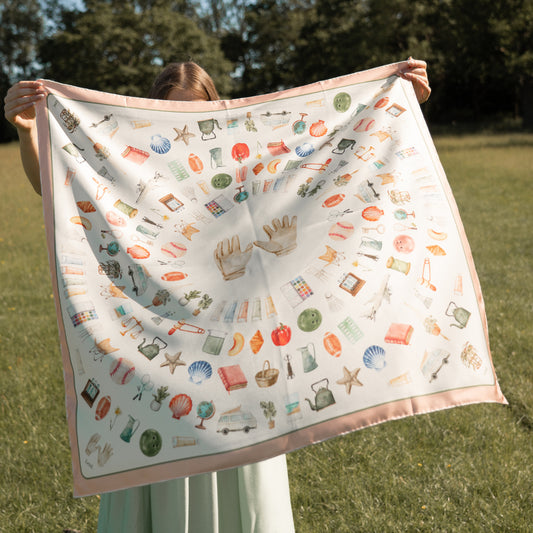 Wilma Silk Scarf