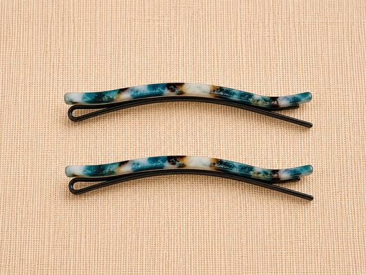 Hair Slides Long - Teale