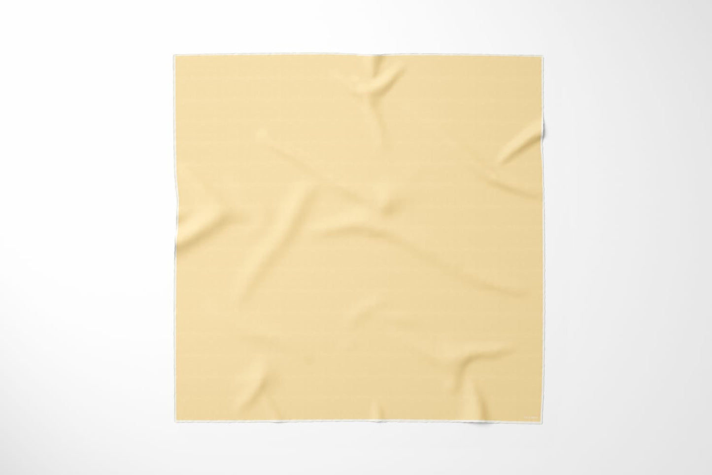 Classic - Butter with Oat Silk Scarf