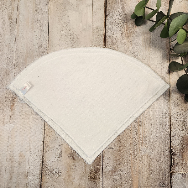 Towelling Triangle Shape Double Layer