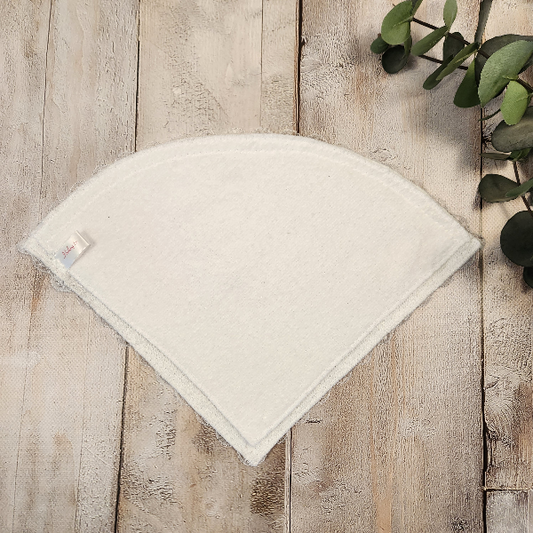 Towelling Triangle Shape Double Layer