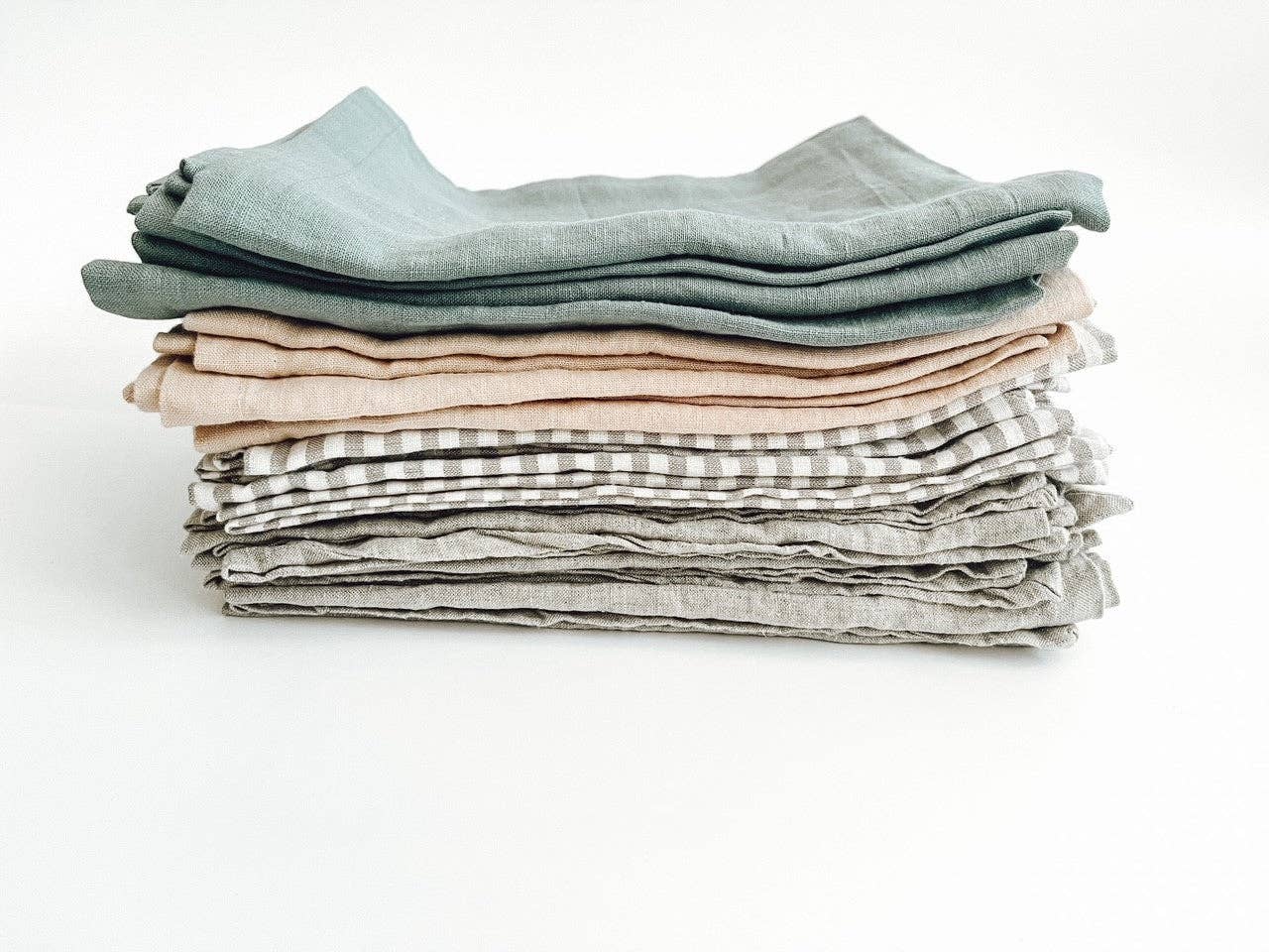 Pure French Linen Tea Towel - Natural
