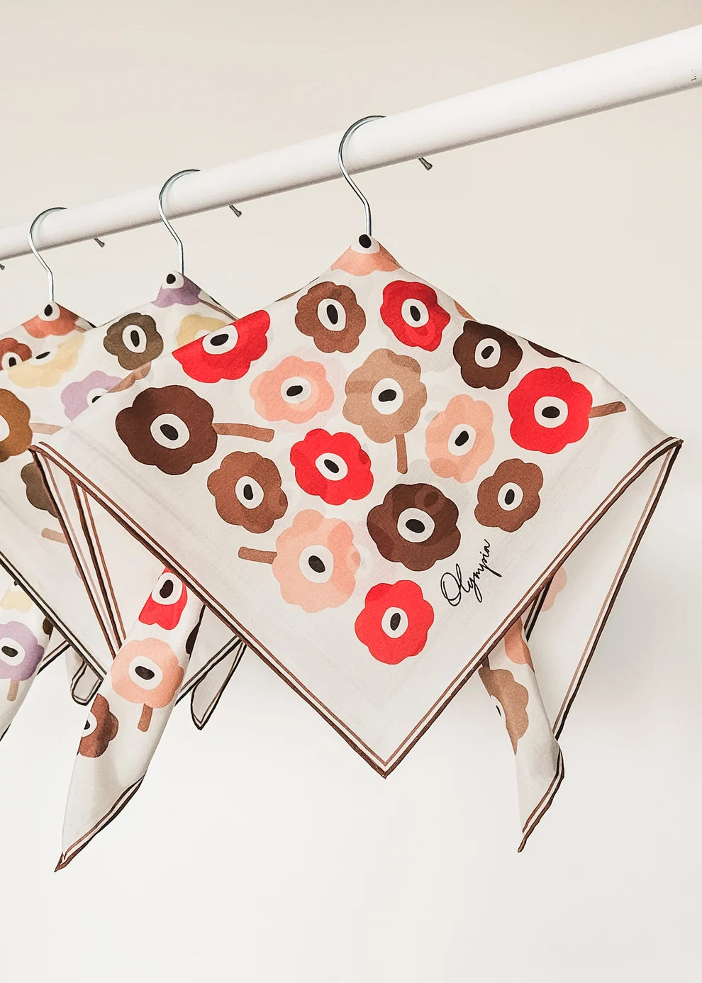 Amelie Toffee Apple SIlk Cotton Girls Scarf