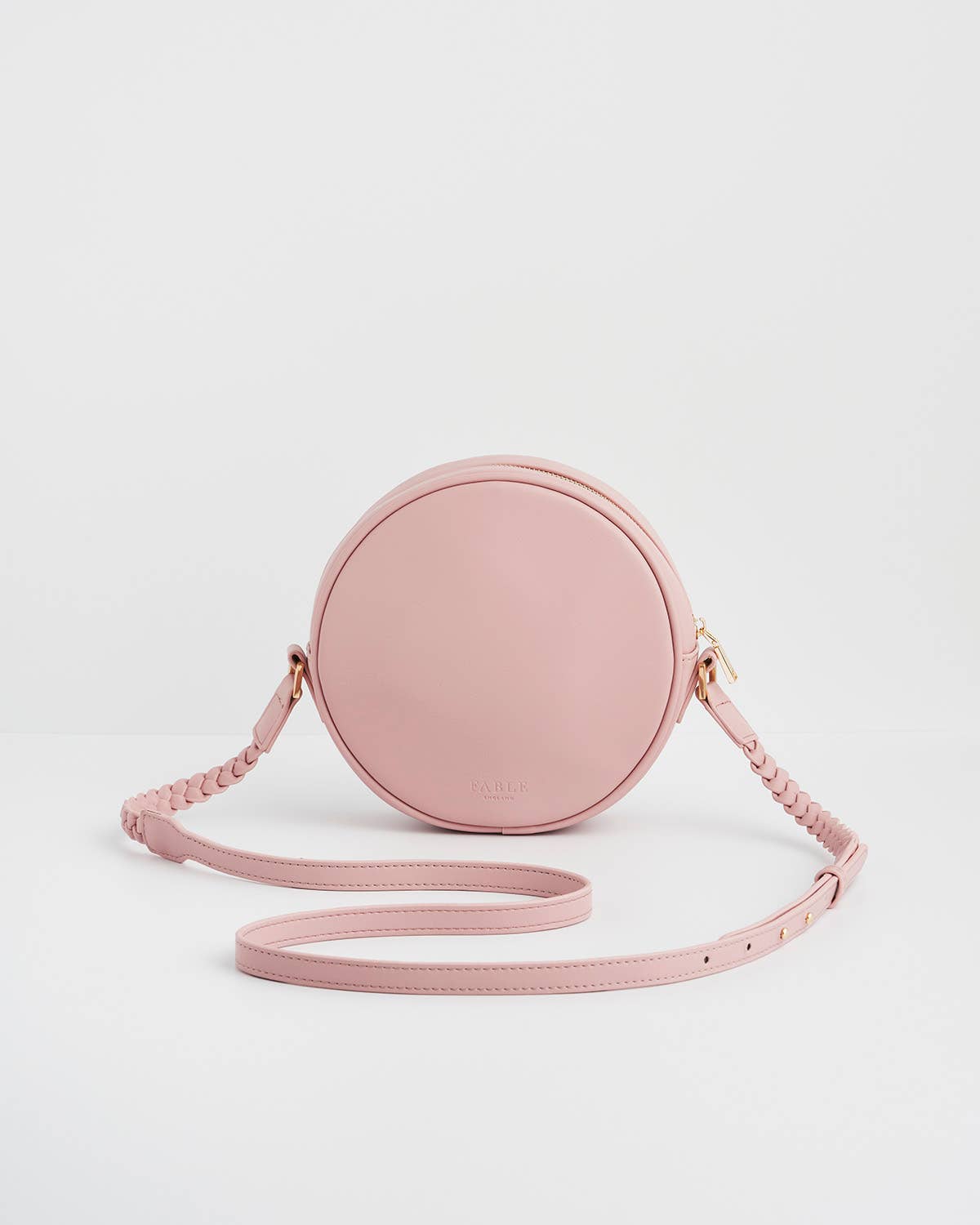 Ladybird Pink Embroidered Circle Bag
