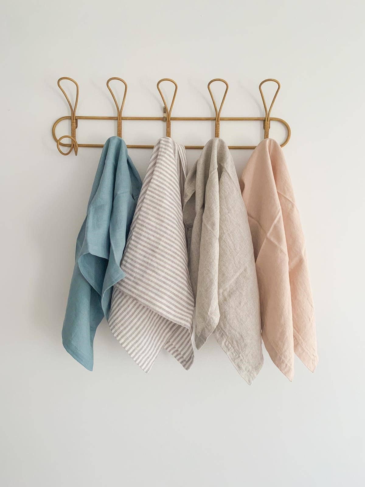 Pure French Linen Tea Towel - Natural