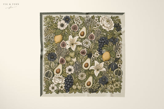 Blanche in Celadon Butter Silk Scarf