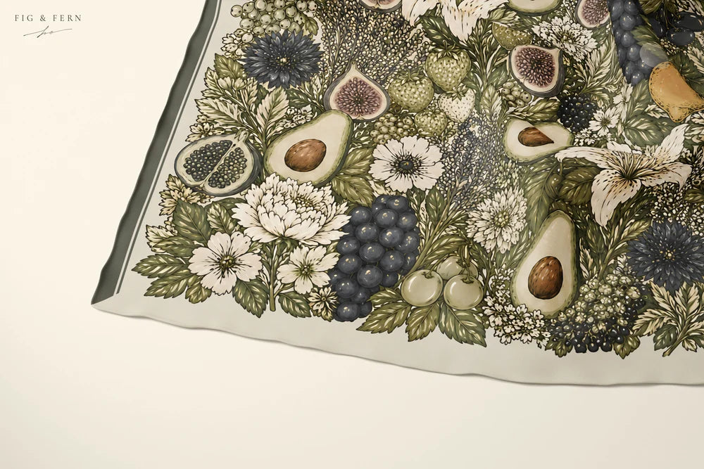Blanche in Celadon Butter Silk Scarf