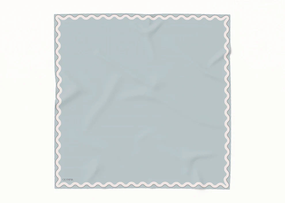 Sophie Pastel Sky Silk Scarf