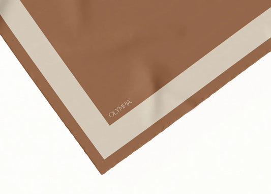 Imelda Tan Sand Silk Scarf
