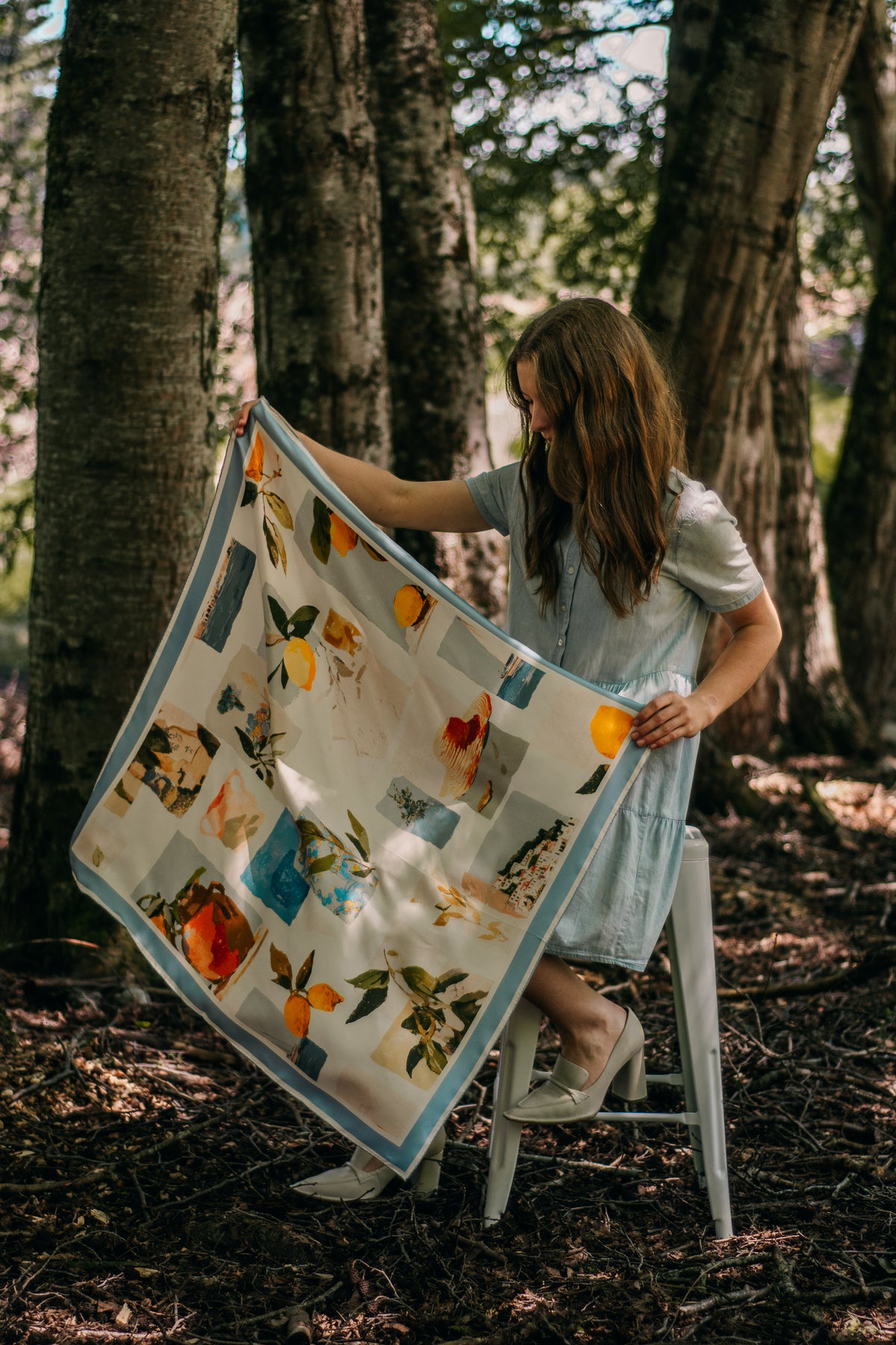 Cosima Silk Scarf