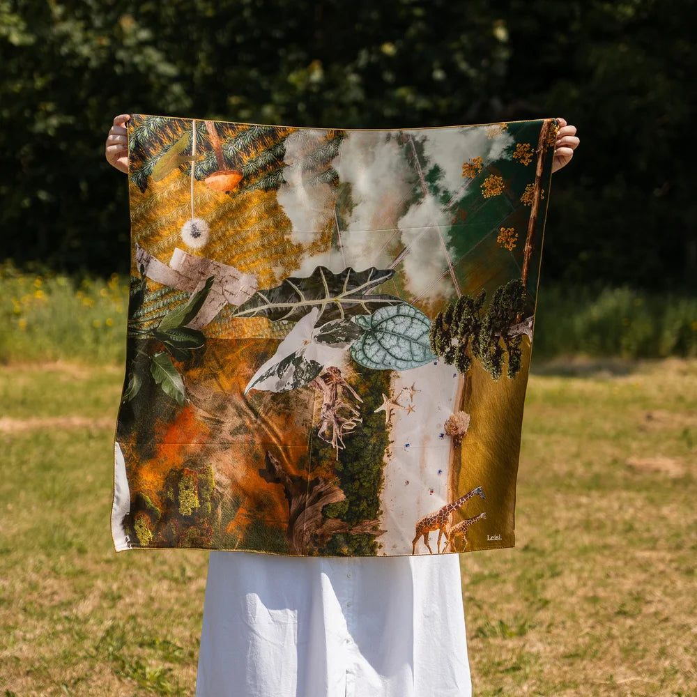 Rena Silk Scarf