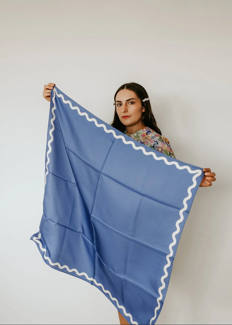 Sophie Granada Sky Silk Scarf