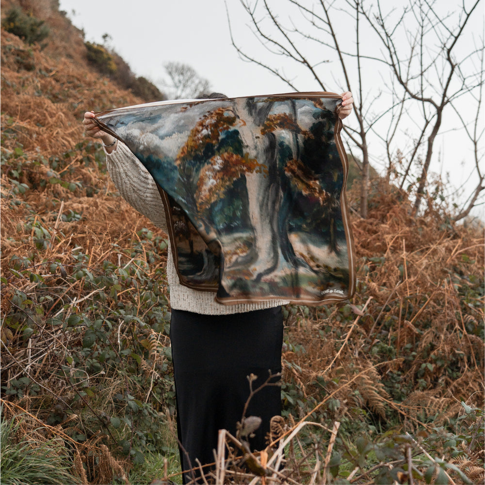 Edna - Lyons Silk Scarf