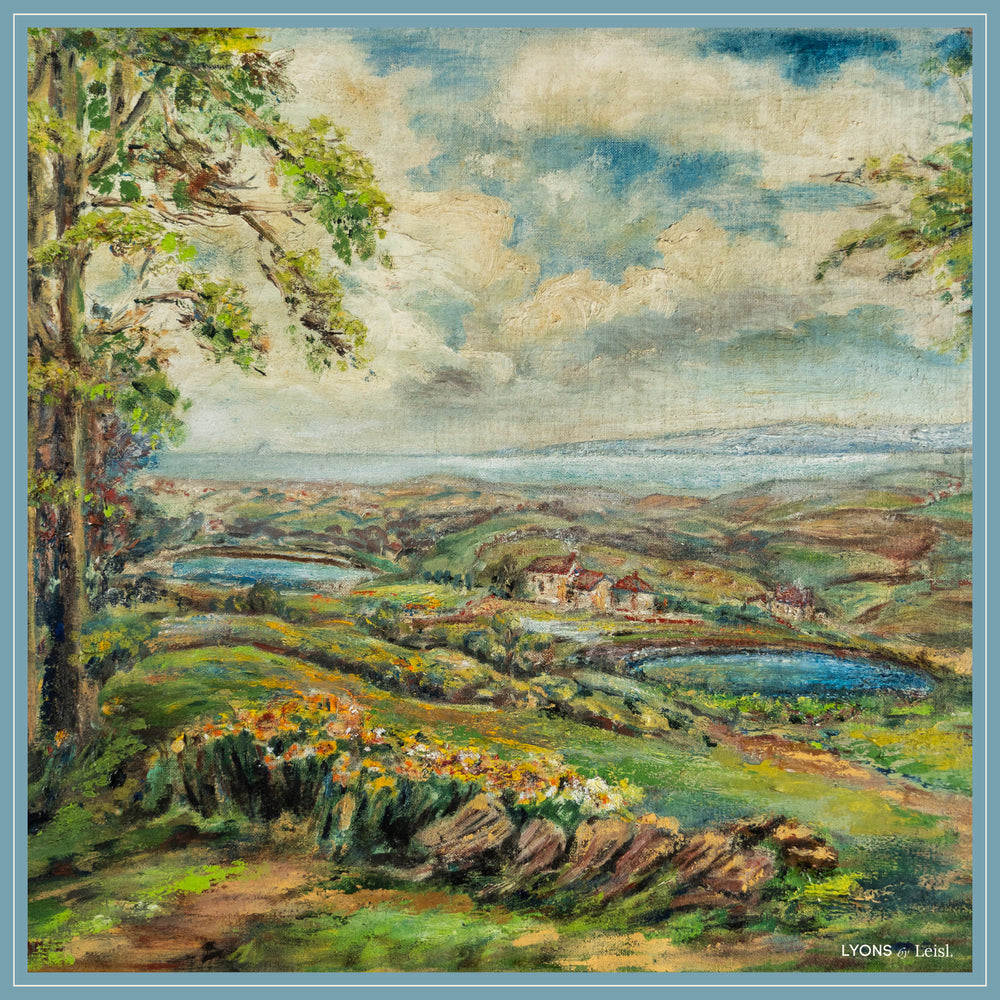 Elizabeth - Lyons Silk Scarf