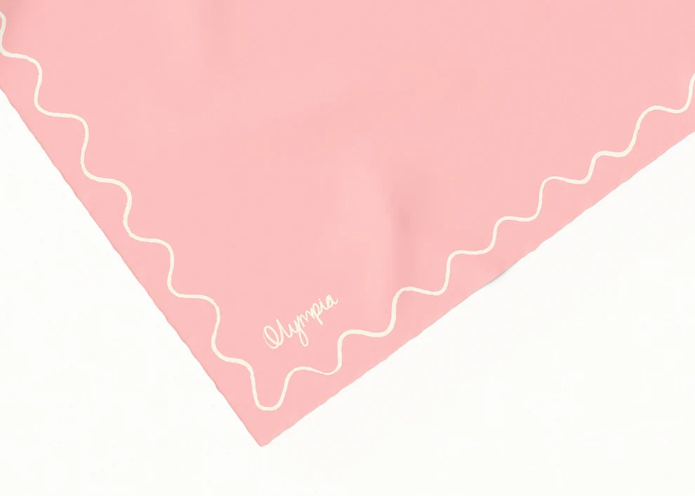 Emilia Blush Glow Silk Cotton Girls Scarf