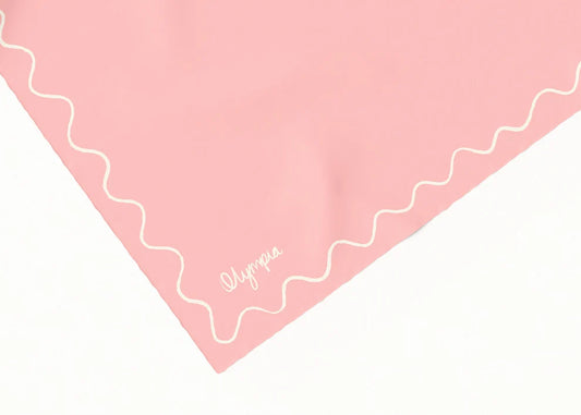Emilia Blush Glow Silk Cotton Girls Scarf