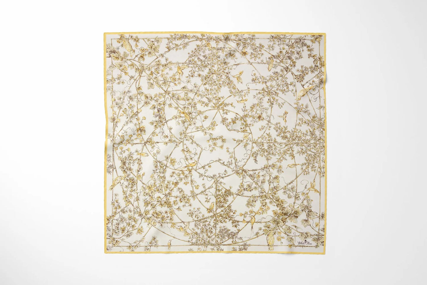 Etoile Saffron Silk Scarf