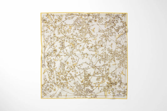 Etoile Saffron Silk Scarf