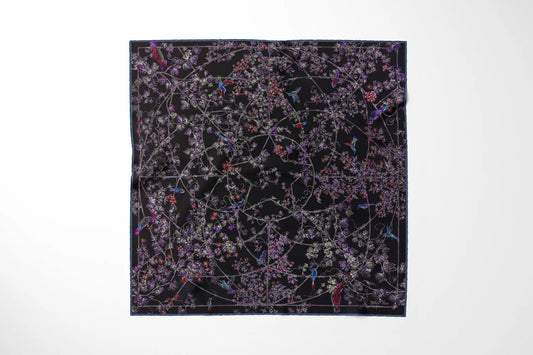 Etoile Sombre Silk Scarf
