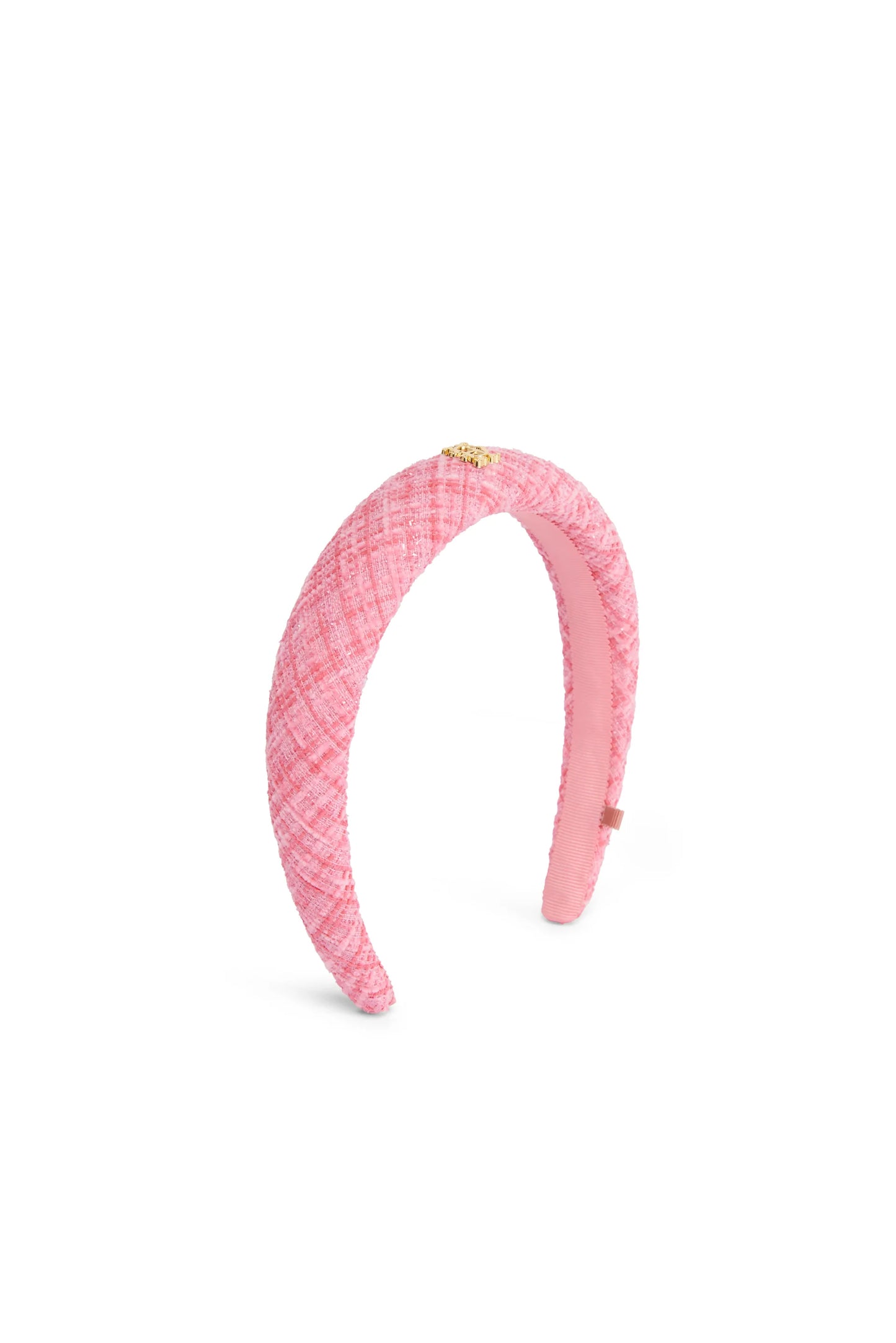 Holland Cooper Boucle Headband - Pink