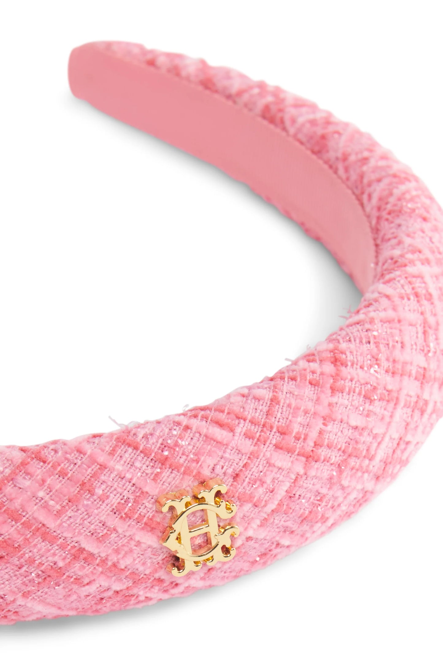 Holland Cooper Boucle Headband - Pink