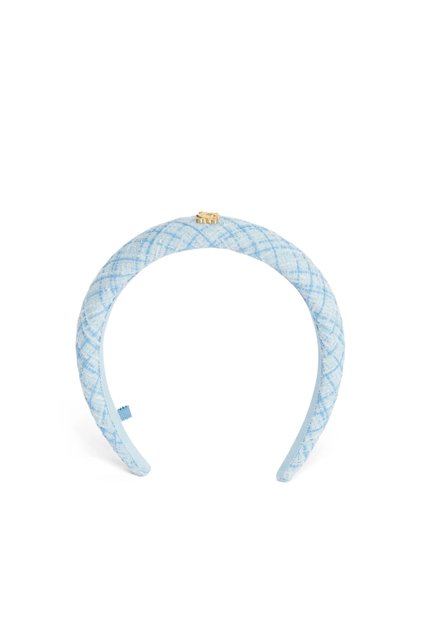 Holland Cooper Boucle Headband - Ice Blue