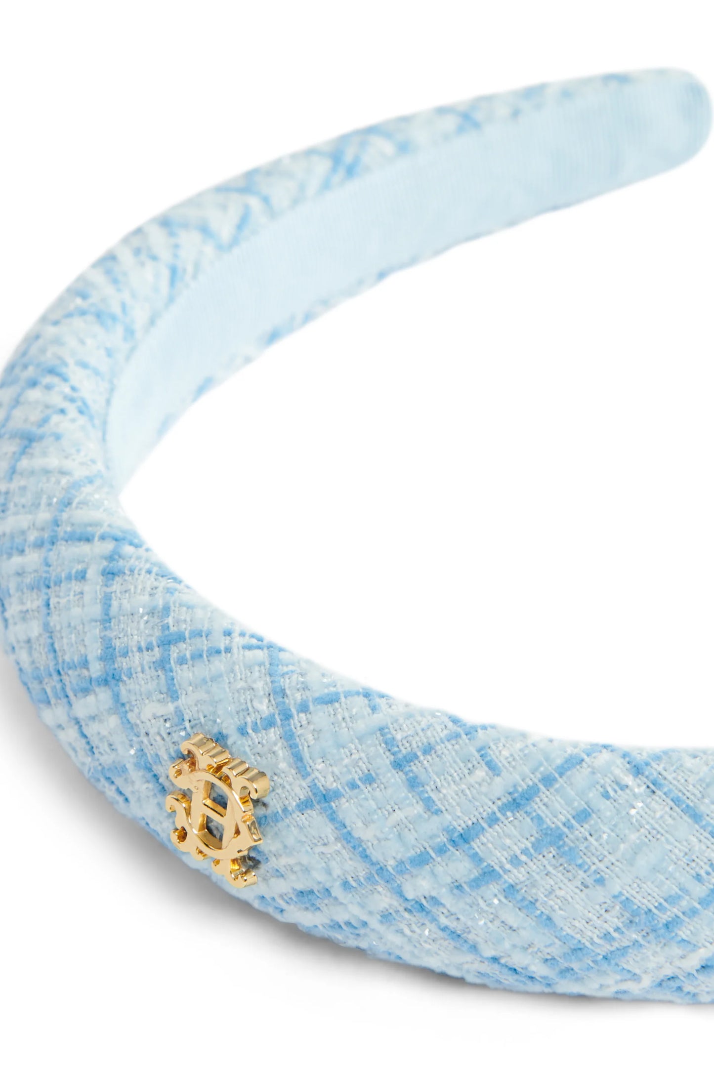 Holland Cooper Boucle Headband - Ice Blue