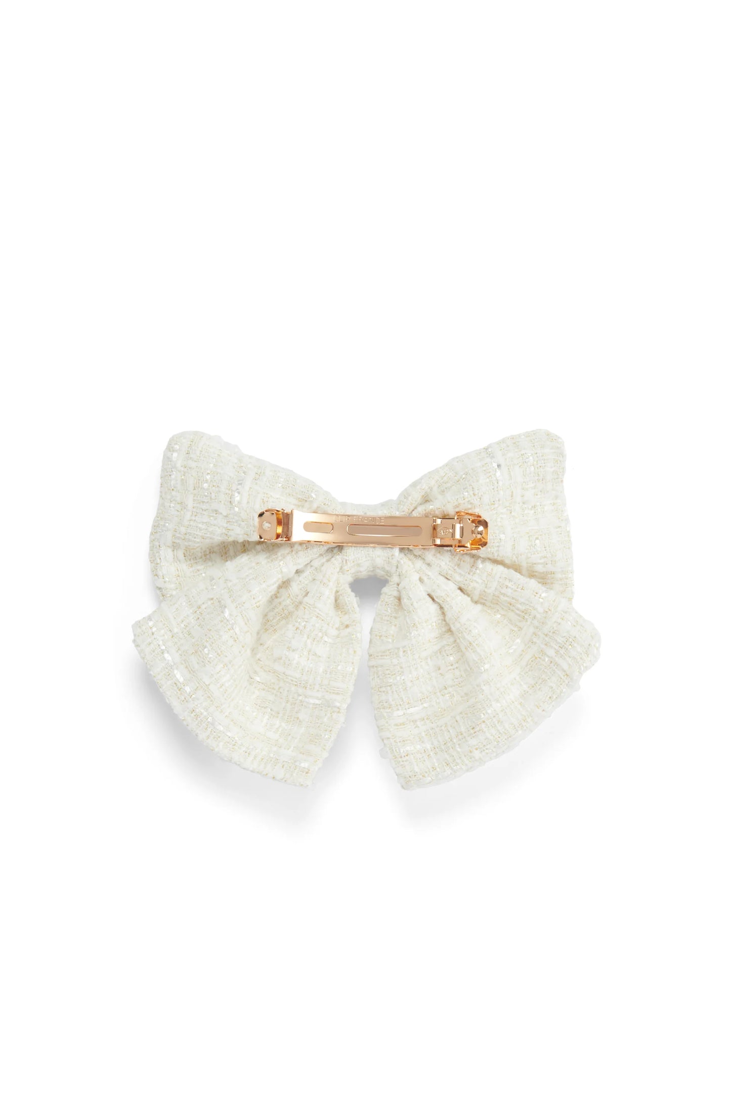 Holland Cooper Boucle Bow - Cream