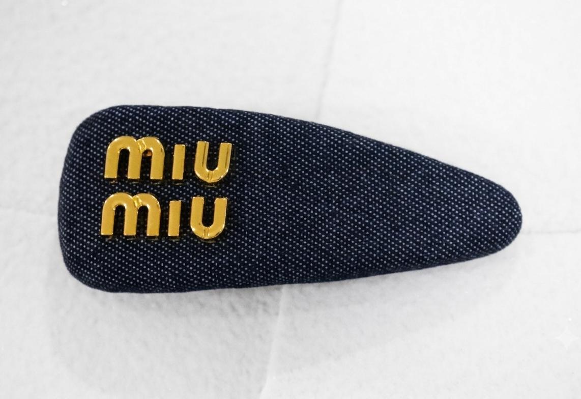 Mia Hair Snap Clip - Faux Leather