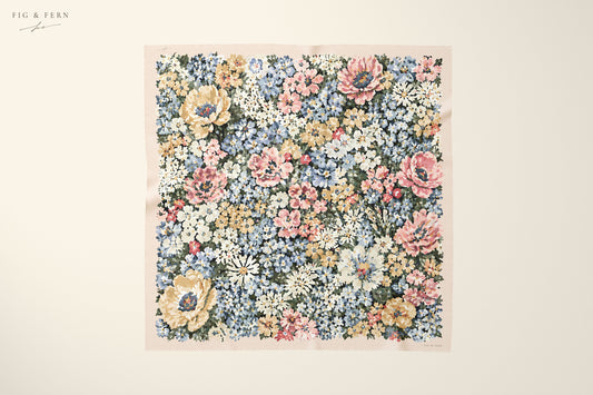 Mae in Powder Rose Silk Scarf