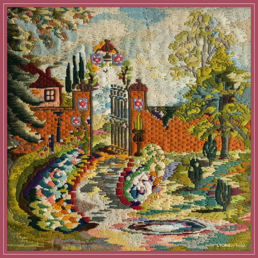Martha - Lyons Silk Scarf