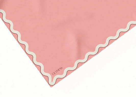 Sophie Peach Bloom Silk Scarf