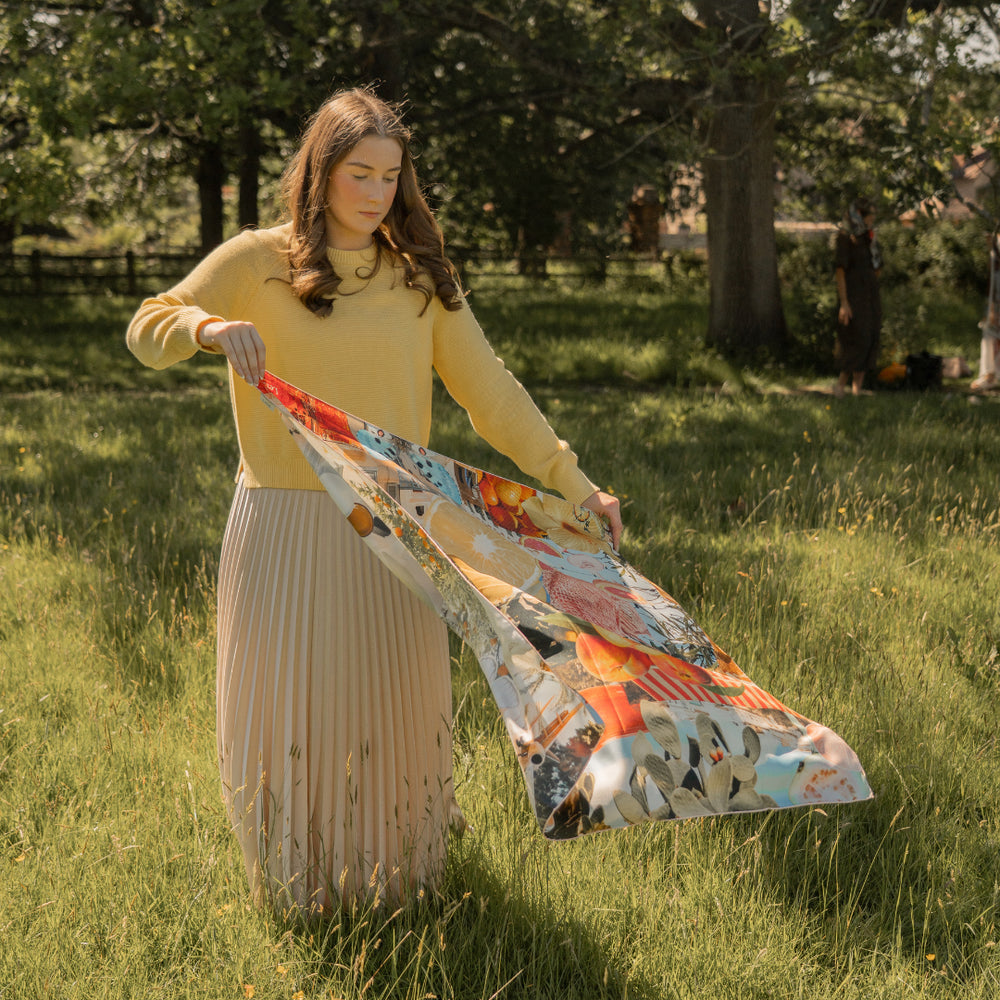 Summer Silk Scarf