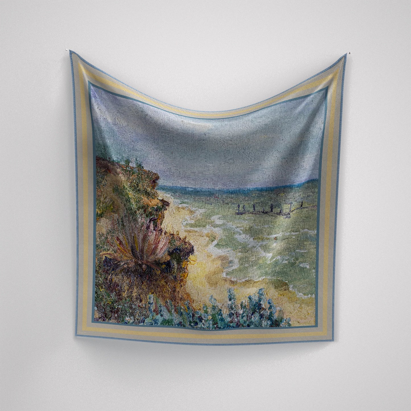 Summer Days Silk Scarf