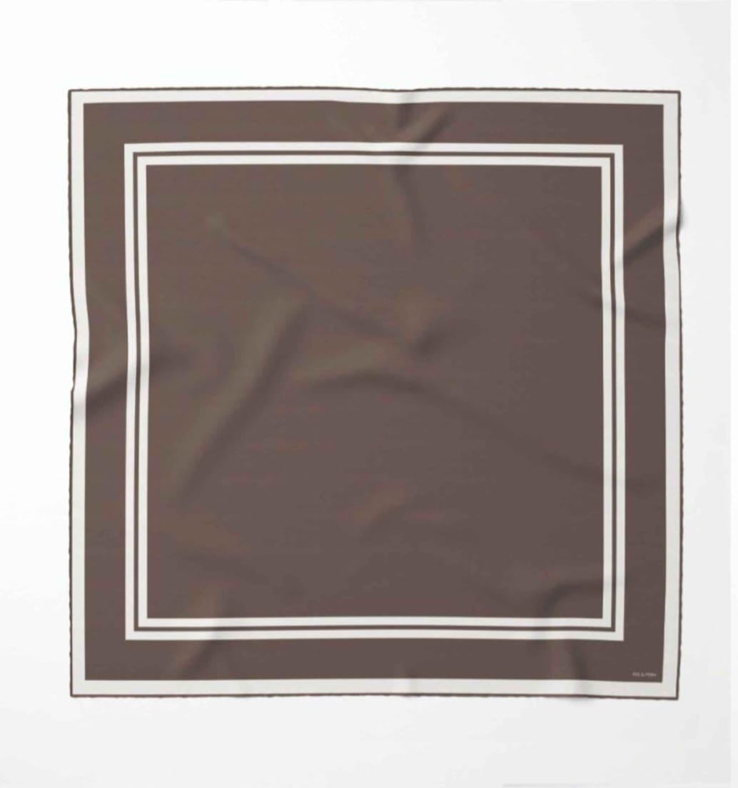 Legacy - Espresso Silk Scarf