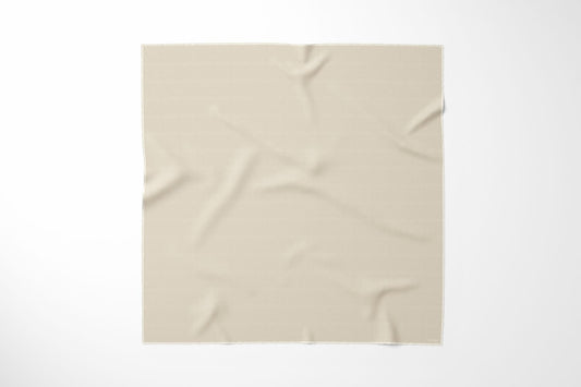 Classic - Champagne with Ivory Silk Scarf