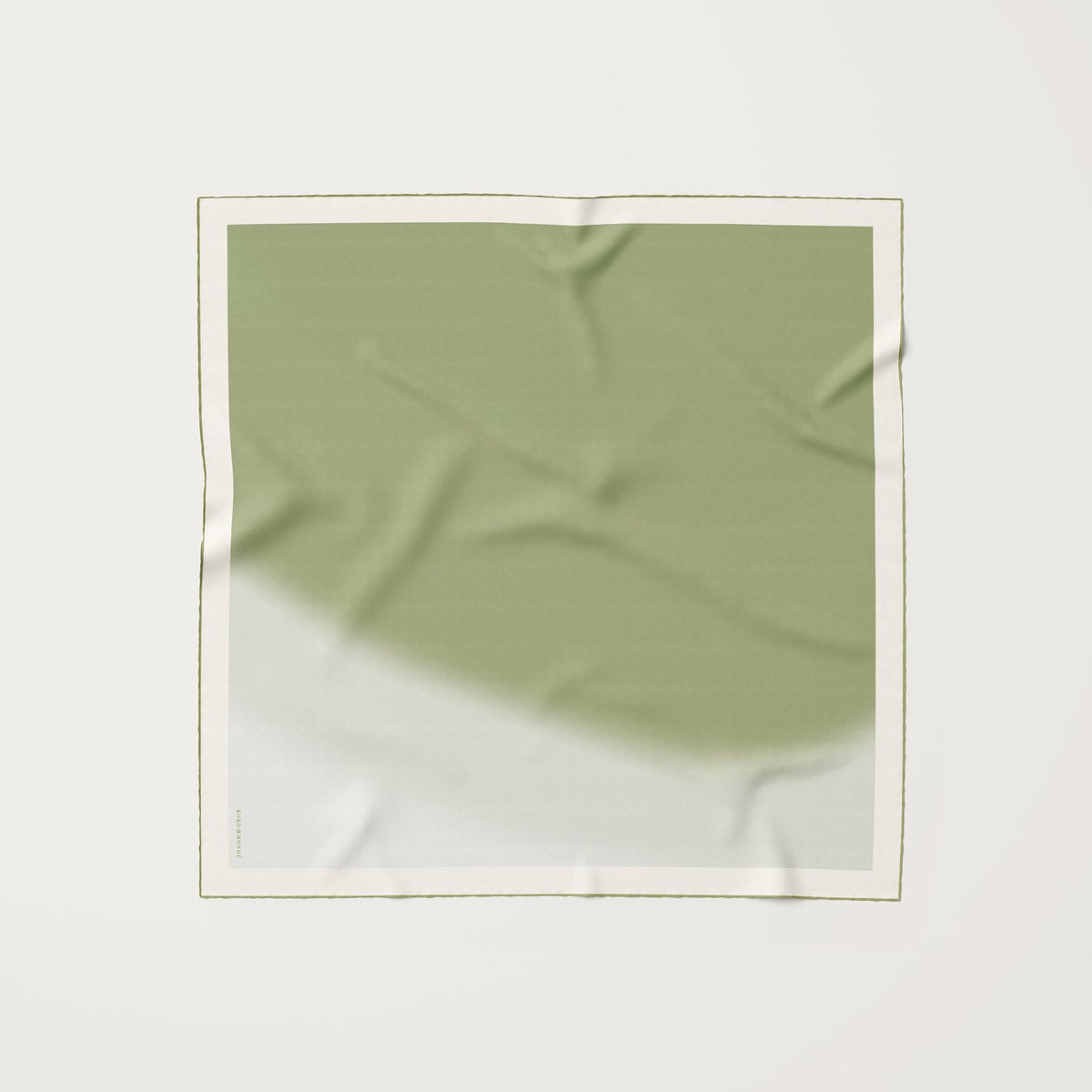 Amure Moss Silk Scarf