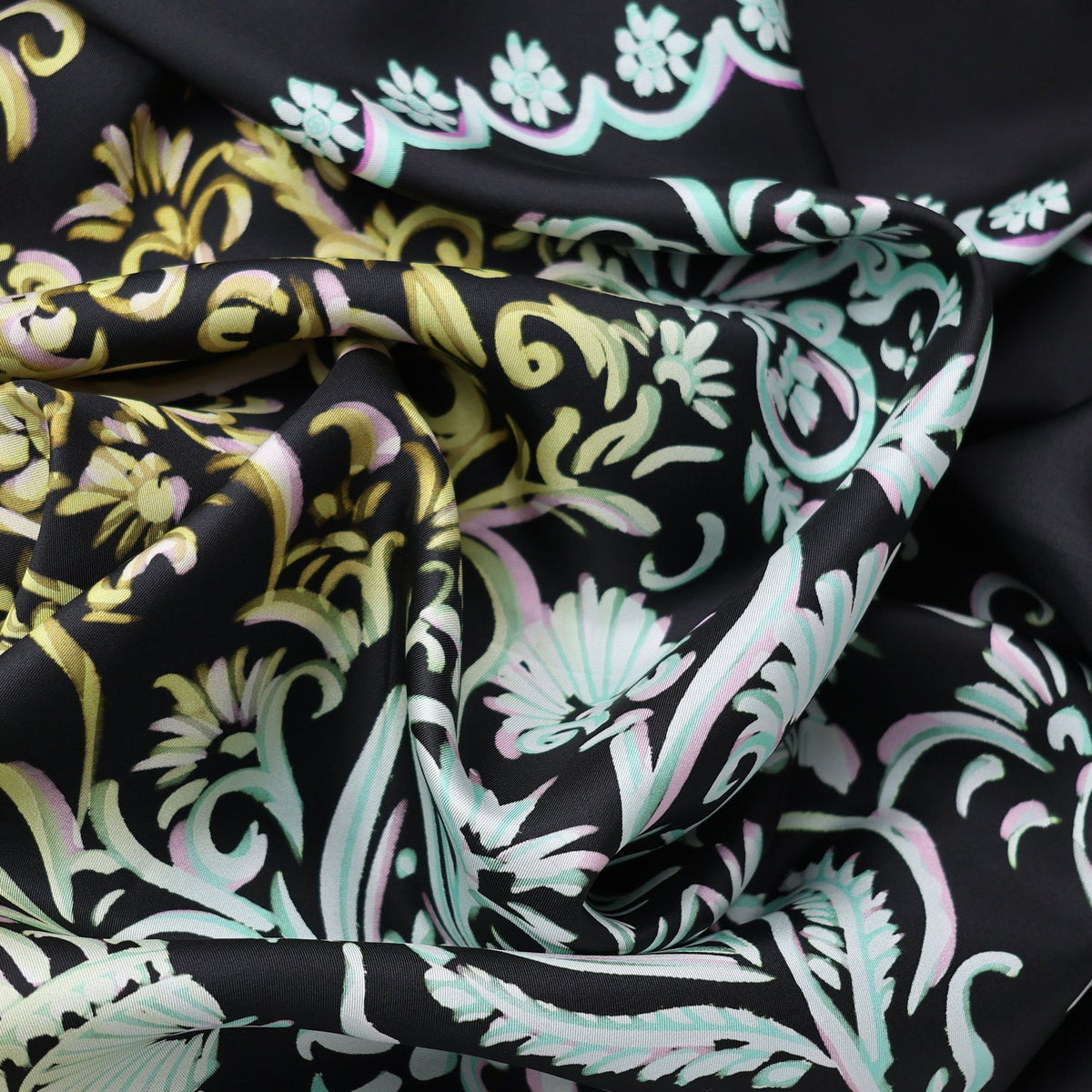 Asteri Melani Citron Silk Scarf
