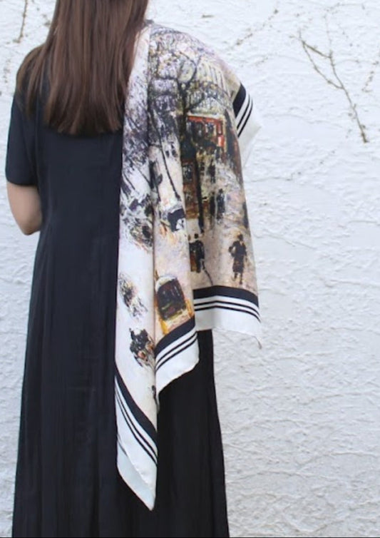 Mallory Silk Scarf