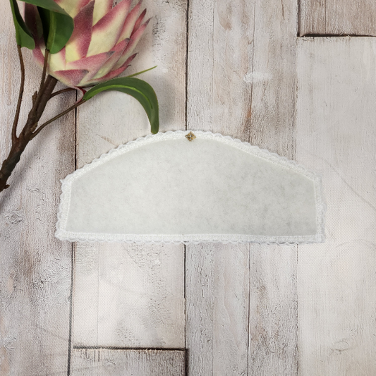 Foam Crescent Scarf Shape