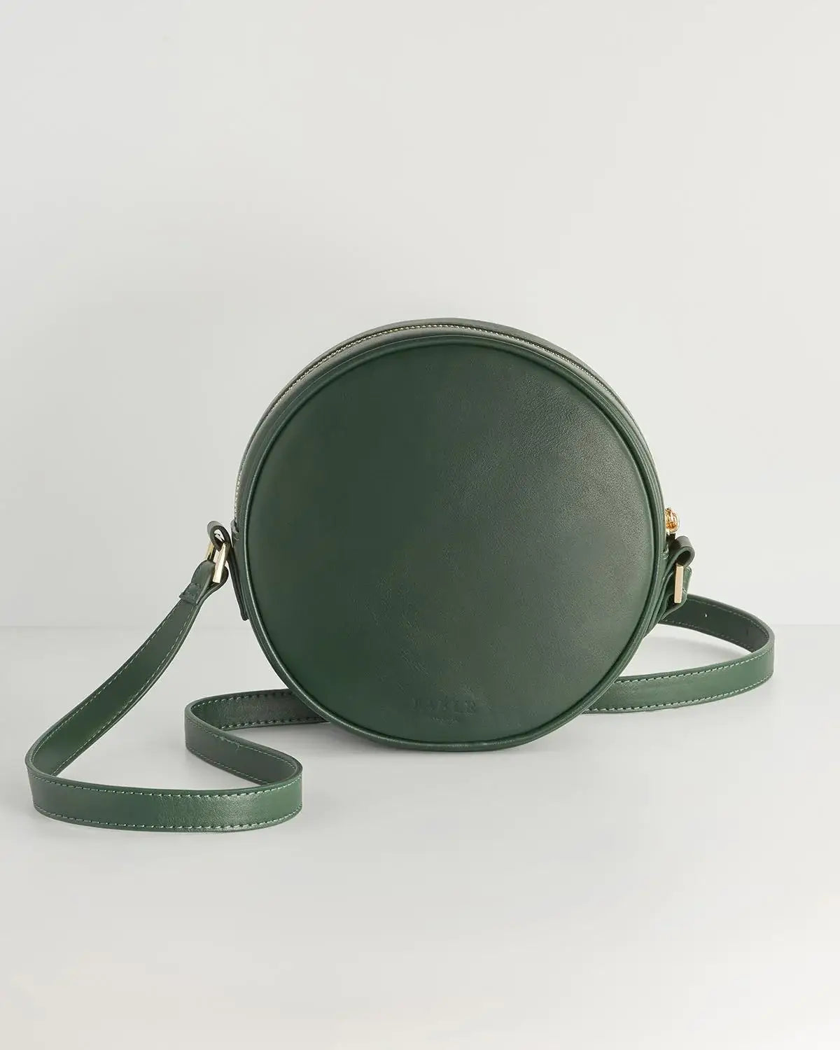Chloe Fawn Embroidered Circle Bag