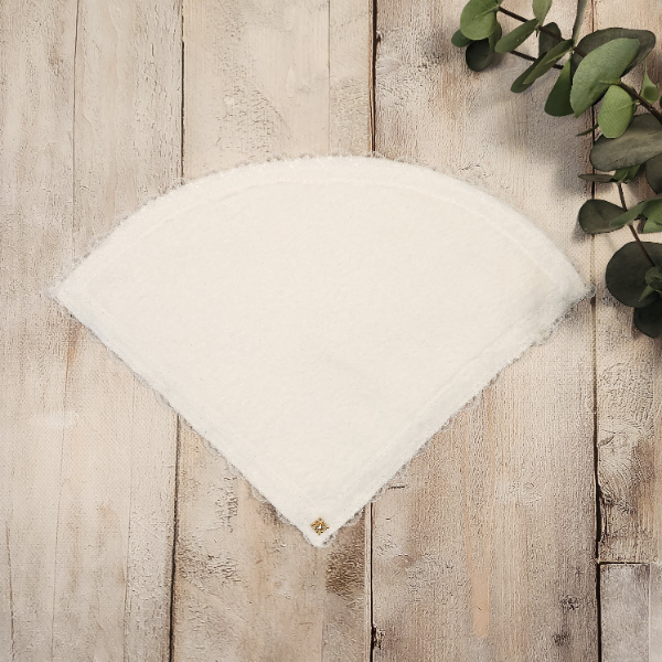 Towelling Triangle Shape Double Layer
