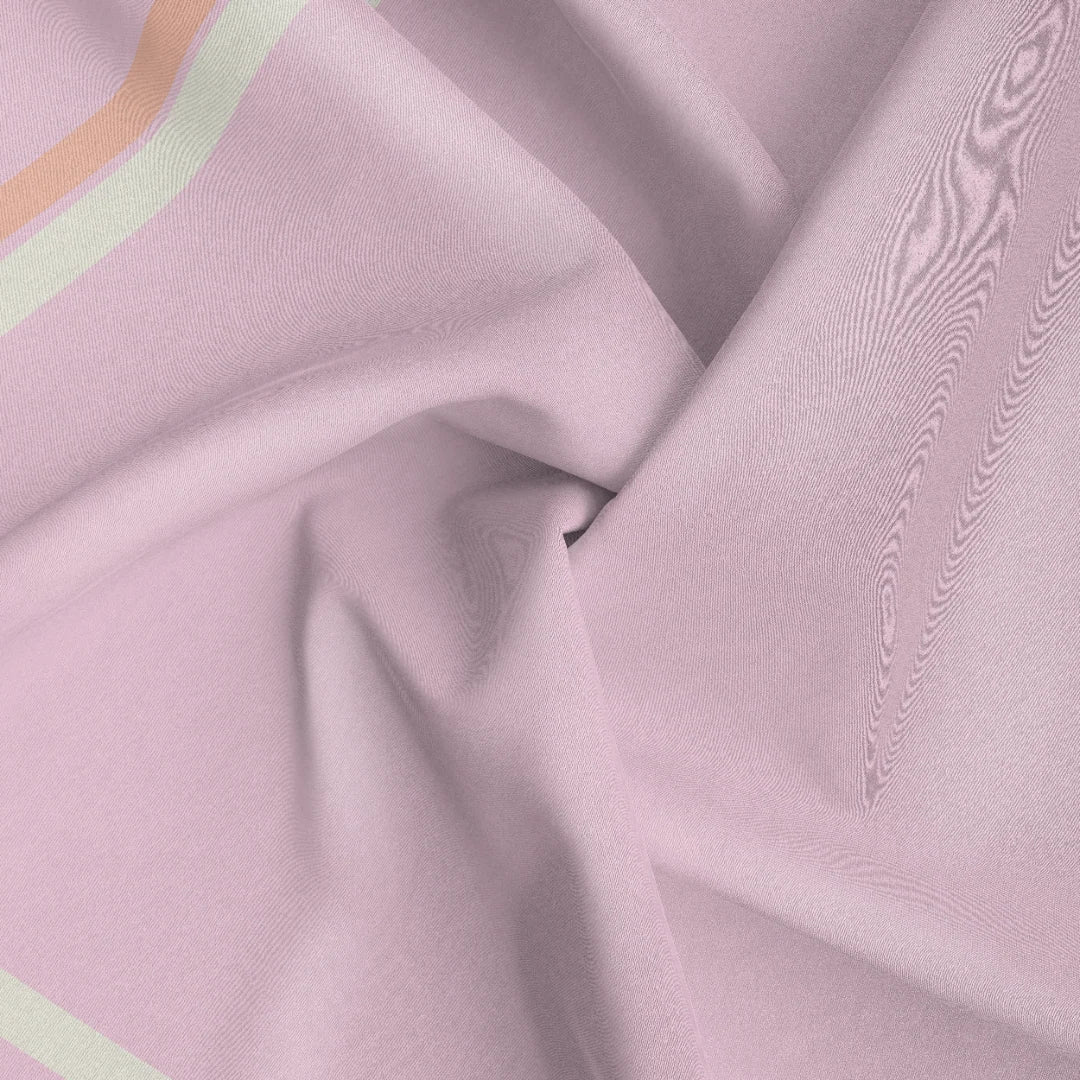 Classique Pink & Peach Silk Scarf