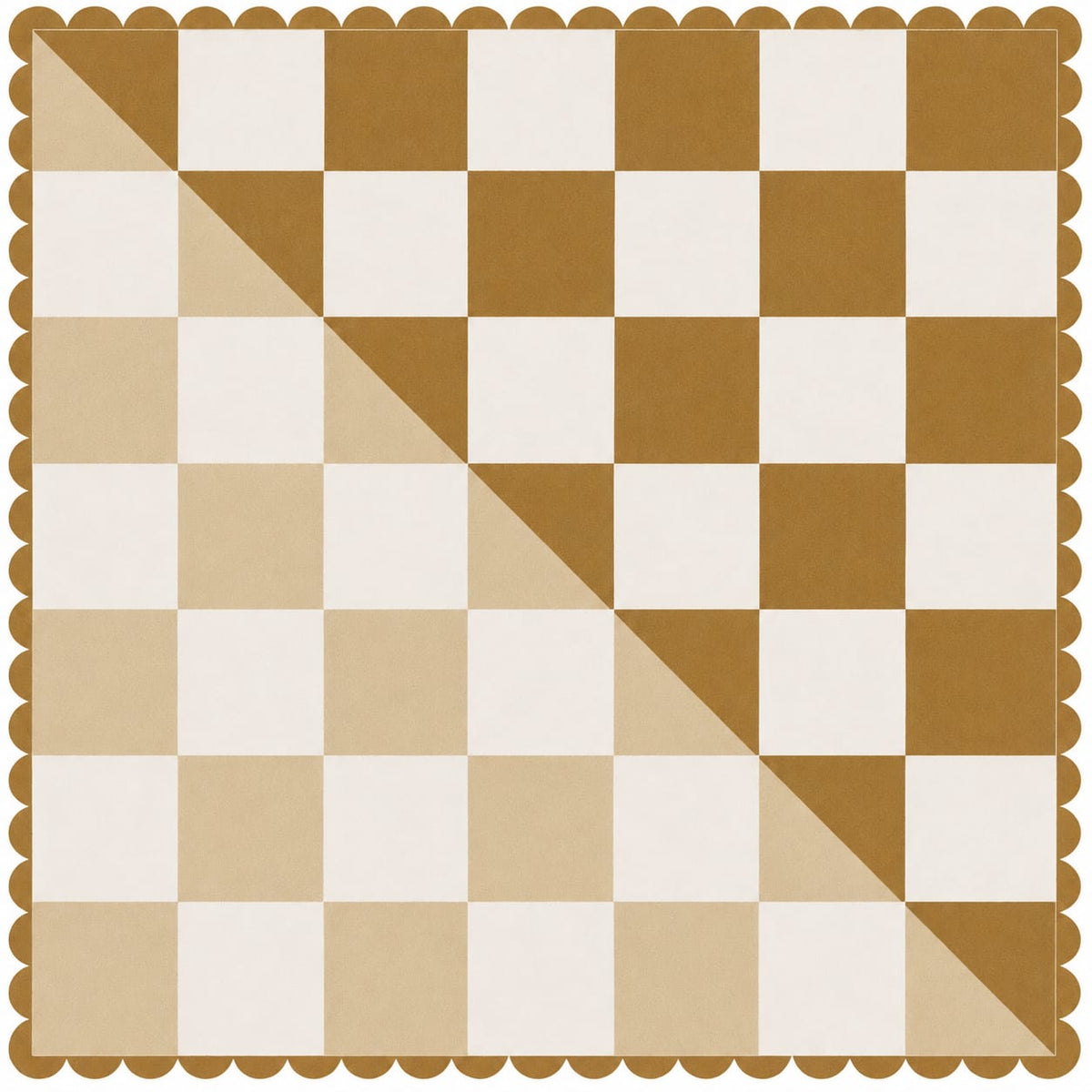 Toffee Checker - Cotton