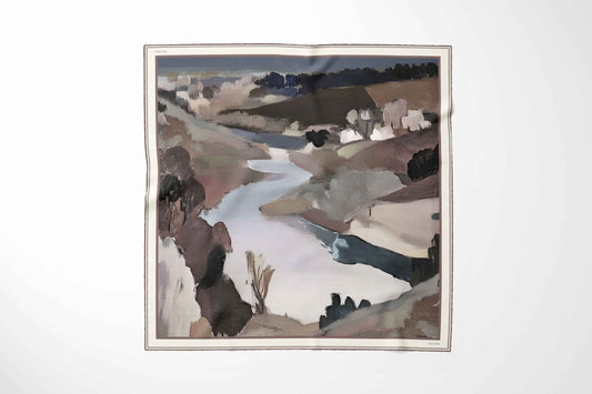 Augusta in Bracken Silk Scarf